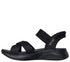 Sandale sport, dama, SKECHERS SLIP-INS ULTRA FLEX 3.0 NEVER BETTER 119975-BBK negru, textil